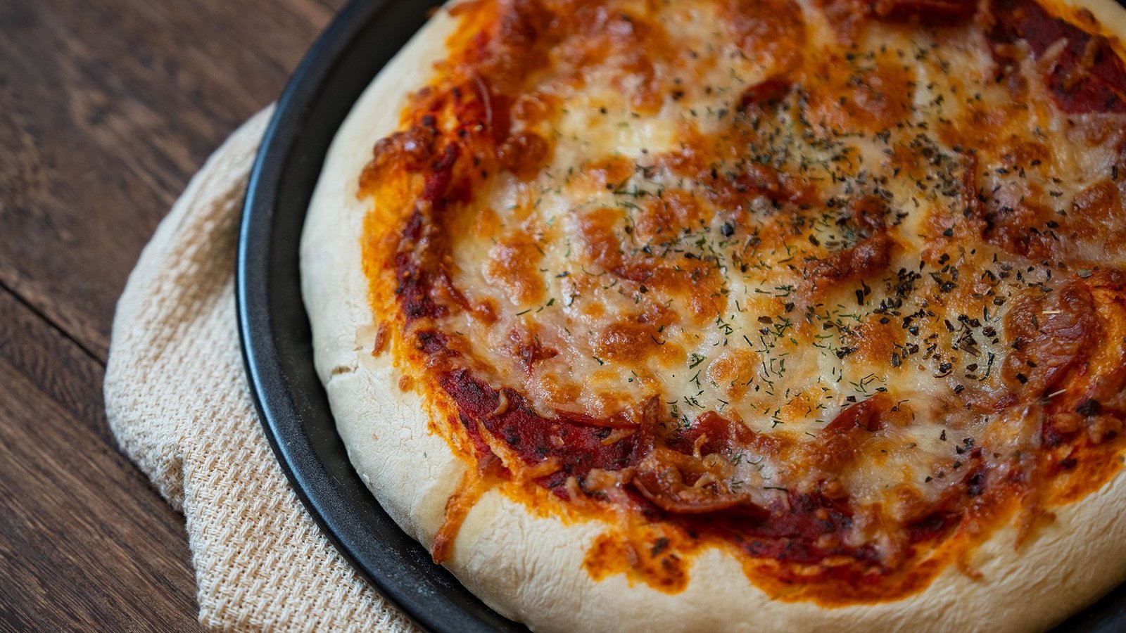 意大利辣香腸薄餅